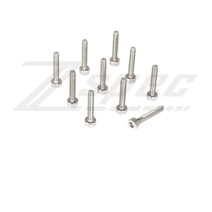 ZSPEC M2-0.4x12mm Fastener, SHSC, Stainless SUS304, 10-Pack - Howling Moto