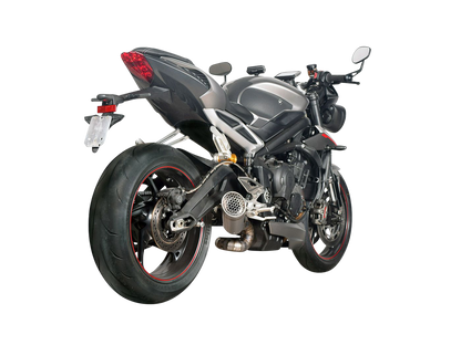 SPARK TRIUMPH STREET TRIPLE 765 "GRID-O" FULL EXHAUST SYSTEM (2017+) - Howling Moto