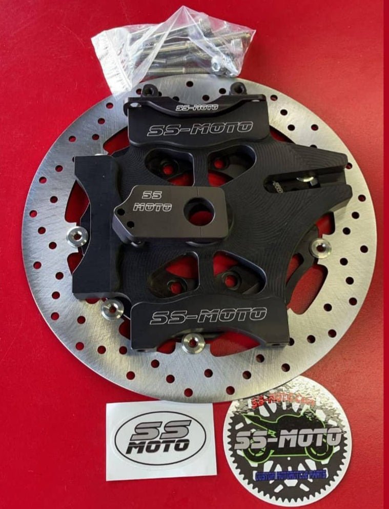 310MM TRIPLE CALIPER BRAKE BRACKET KITS - Howling Moto