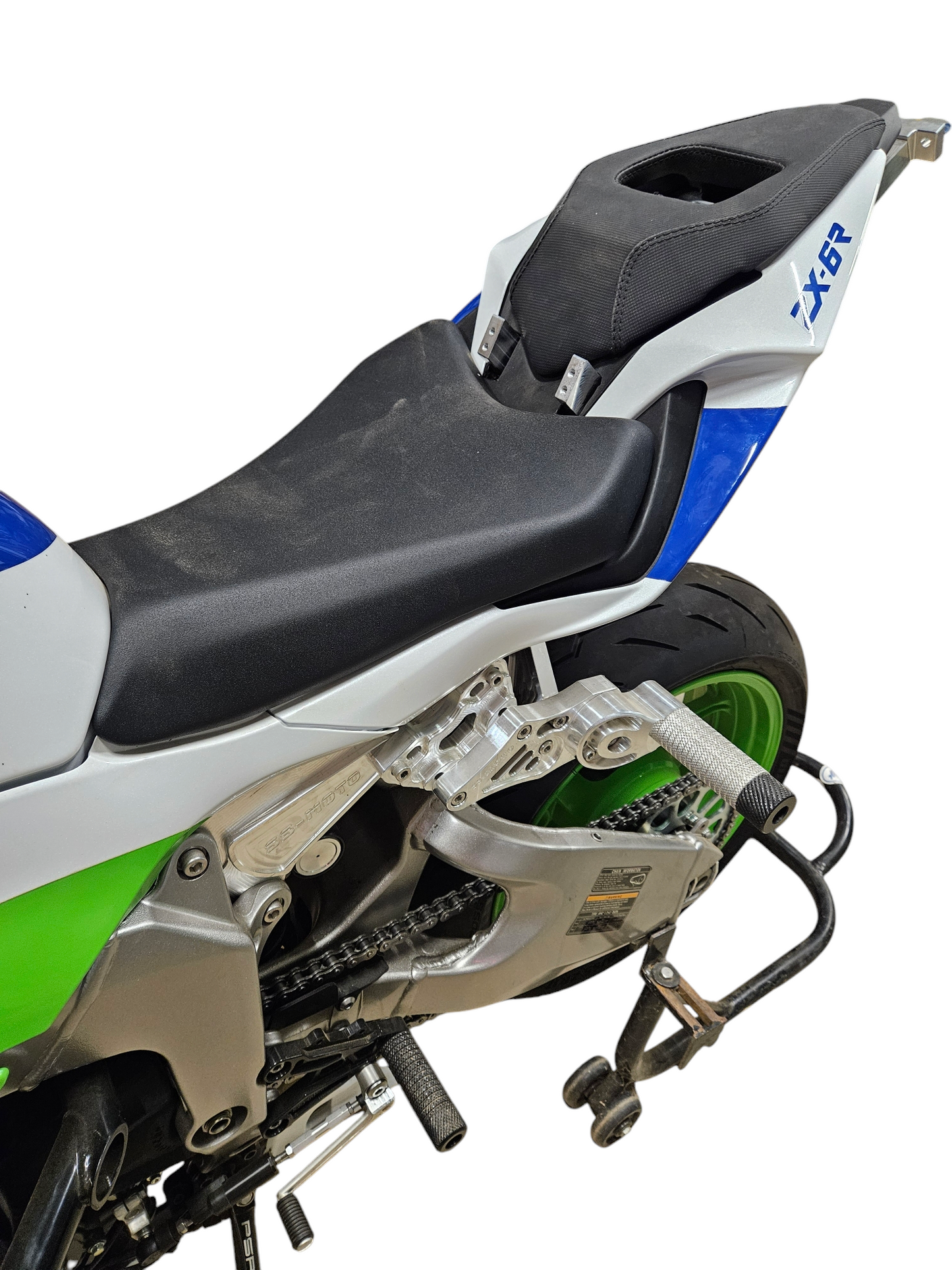 2019-Present Zx6r/636 Step Plate/Tail Saver - Howling Moto