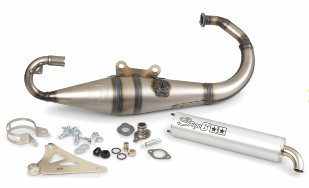 Stage6 Pro Replica MK2 Exhausts For Vertical, Horizontal Minarelli - Howling Moto