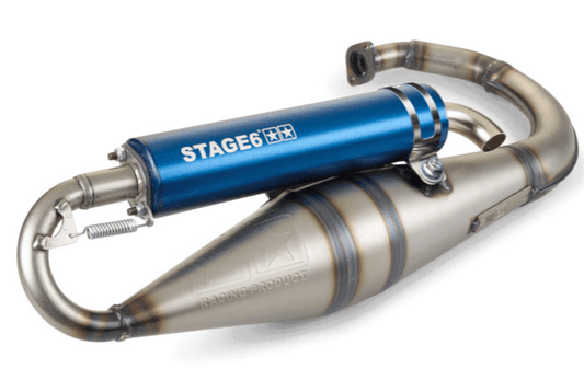 Stage6 Pro Replica MK2 Exhausts For Vertical, Horizontal Minarelli - Howling Moto