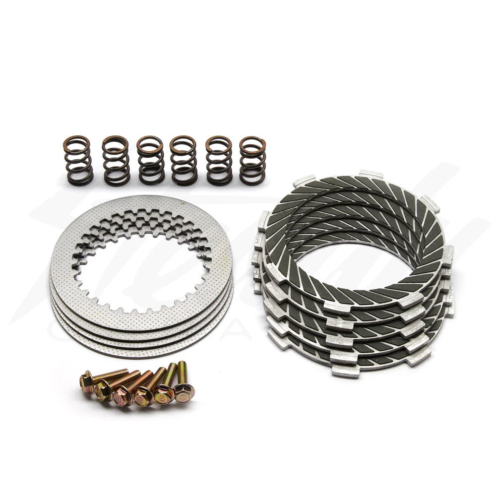 TB Clutch Plate Kit, Kevlar with Heavy Duty Springs – KLX110 and Z125