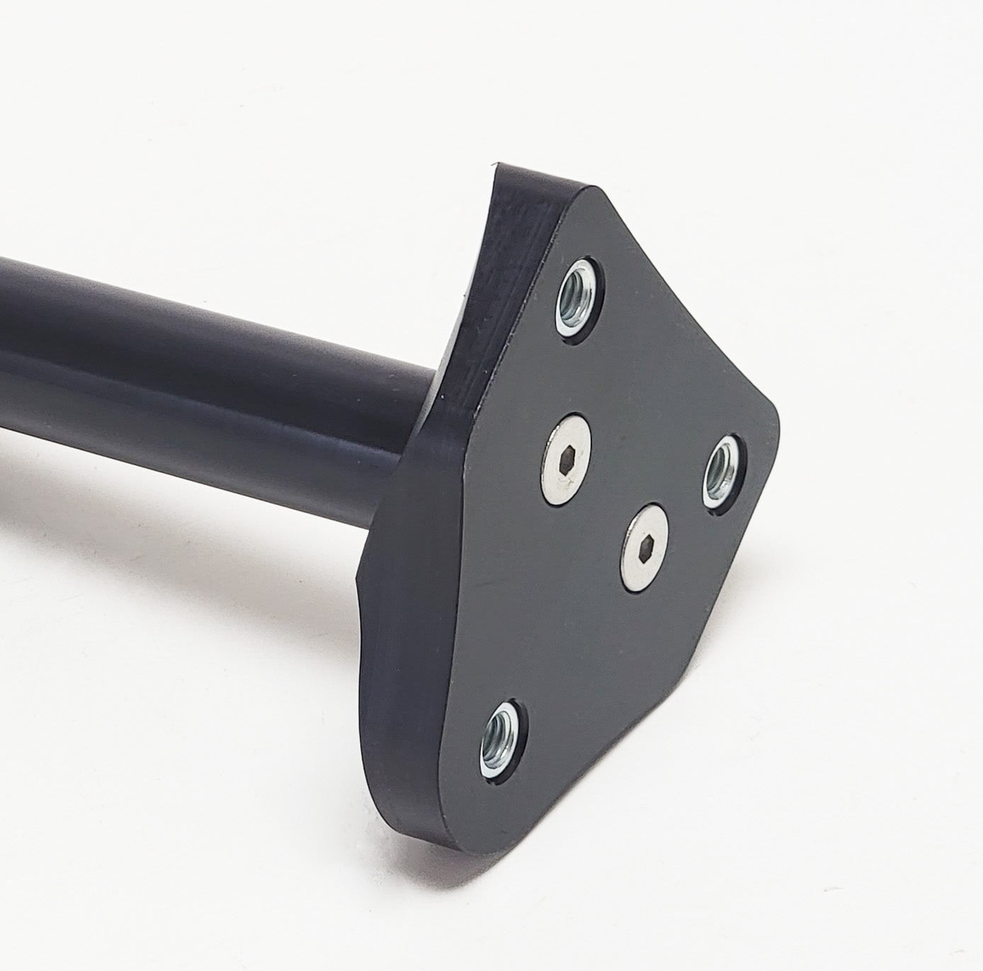 Warp 9 Surron front fender adapter bracket for OEM fender mount, compatible with Steerlock, designed for Surron and Talaria bikes.