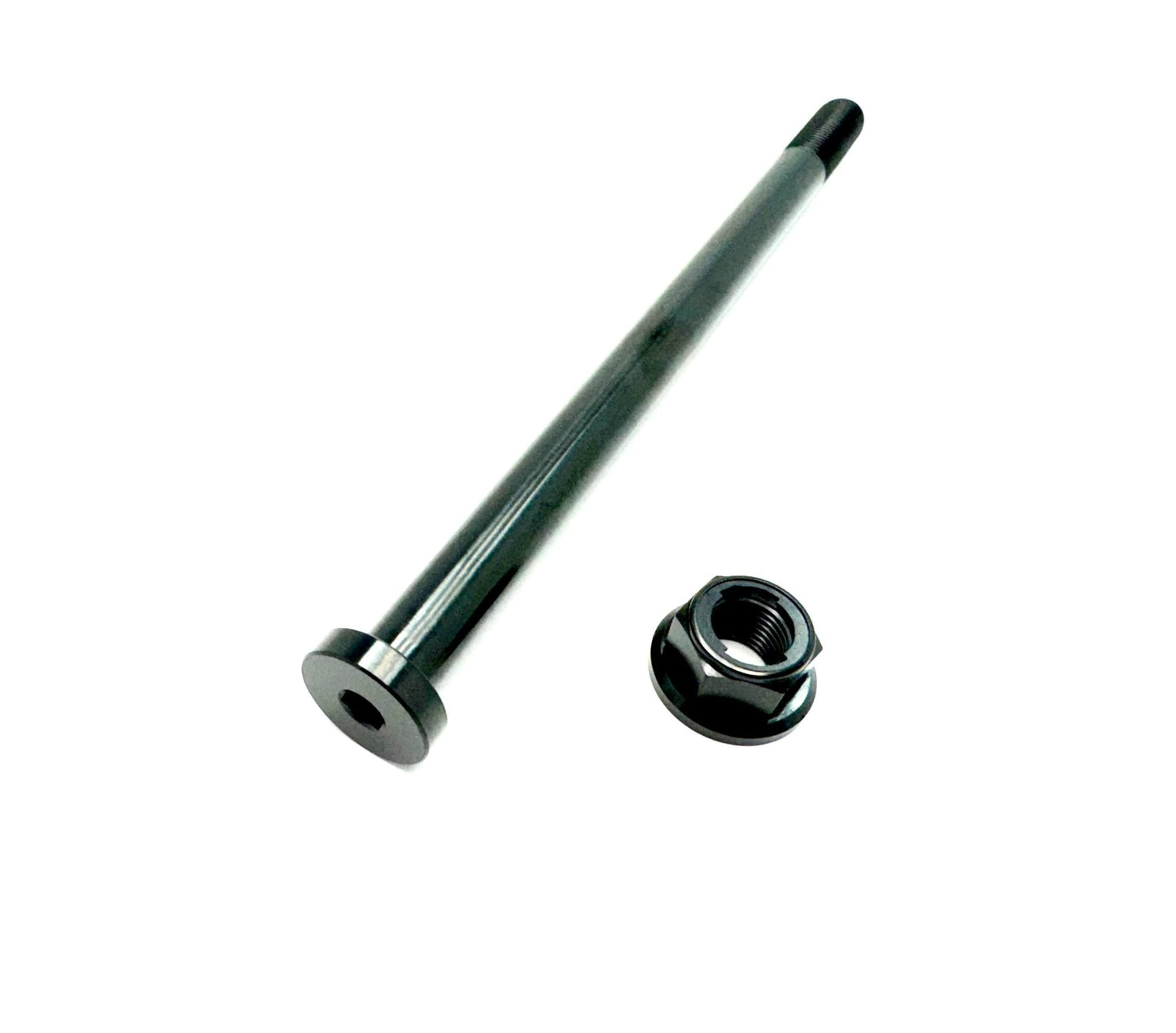 Titanium Rear Axle and Nut - Surron LBX (Two pcs) - Howling Moto