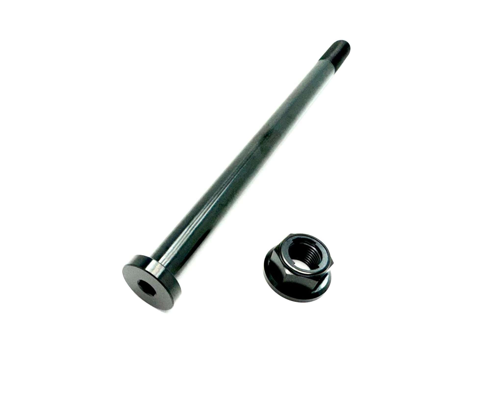 Titanium Rear Axle and Nut - Surron LBX (Two pcs) - Howling Moto
