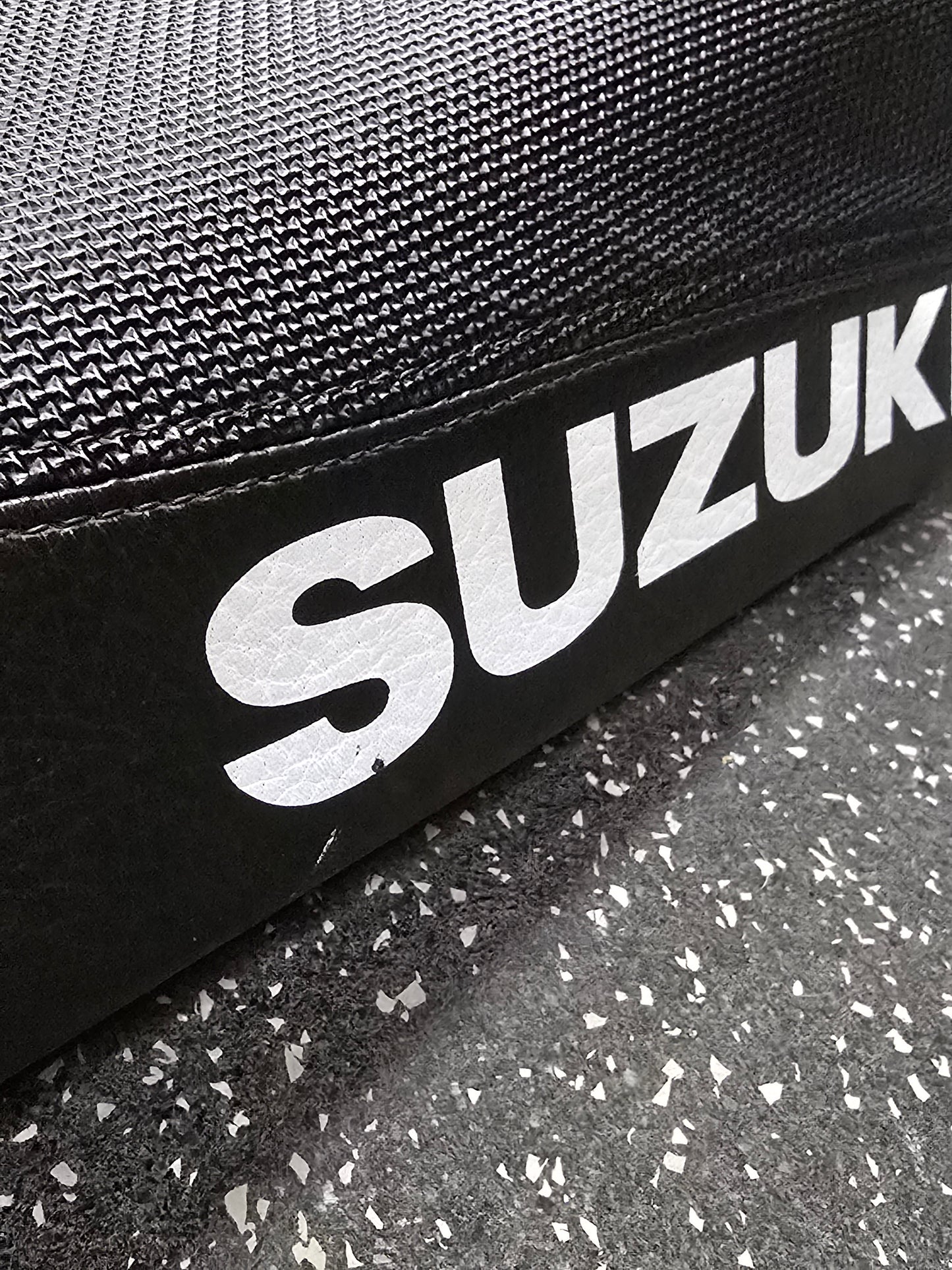 Suzuki RMZ250 OEM Seat with Guts tall seat and cover (Used) 07-09 - Howling Moto