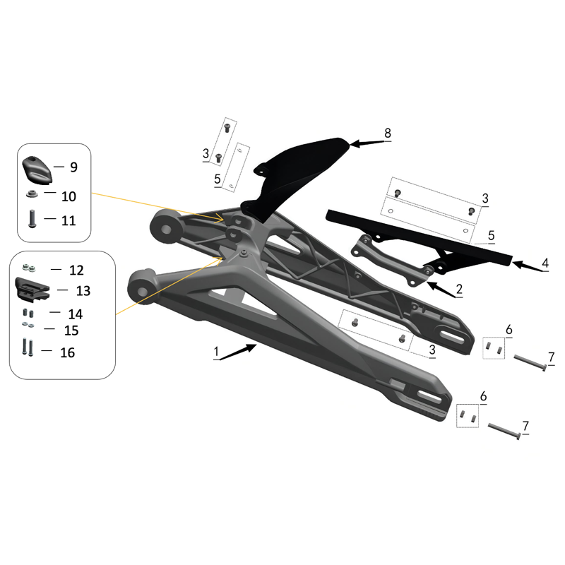 Talaria Sting R MX4 Chain Guard - Howling Moto