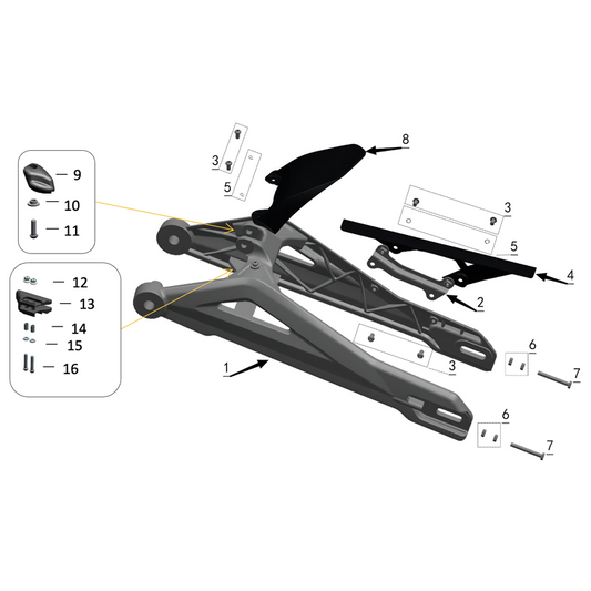Talaria Sting R MX4 Chain Guard - Howling Moto