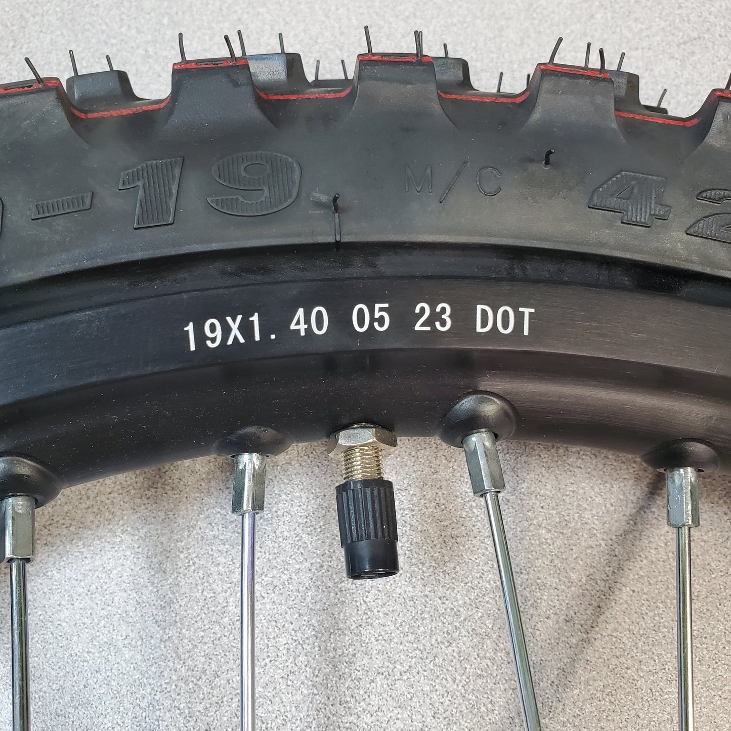 Talaria Sting R MX4 Front Wheel Complete - Howling Moto