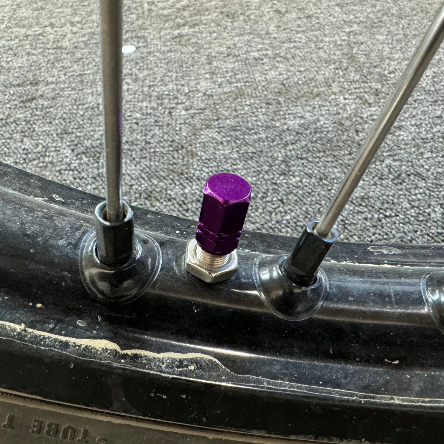 TB Colored Valve Stem Caps - Howling Moto
