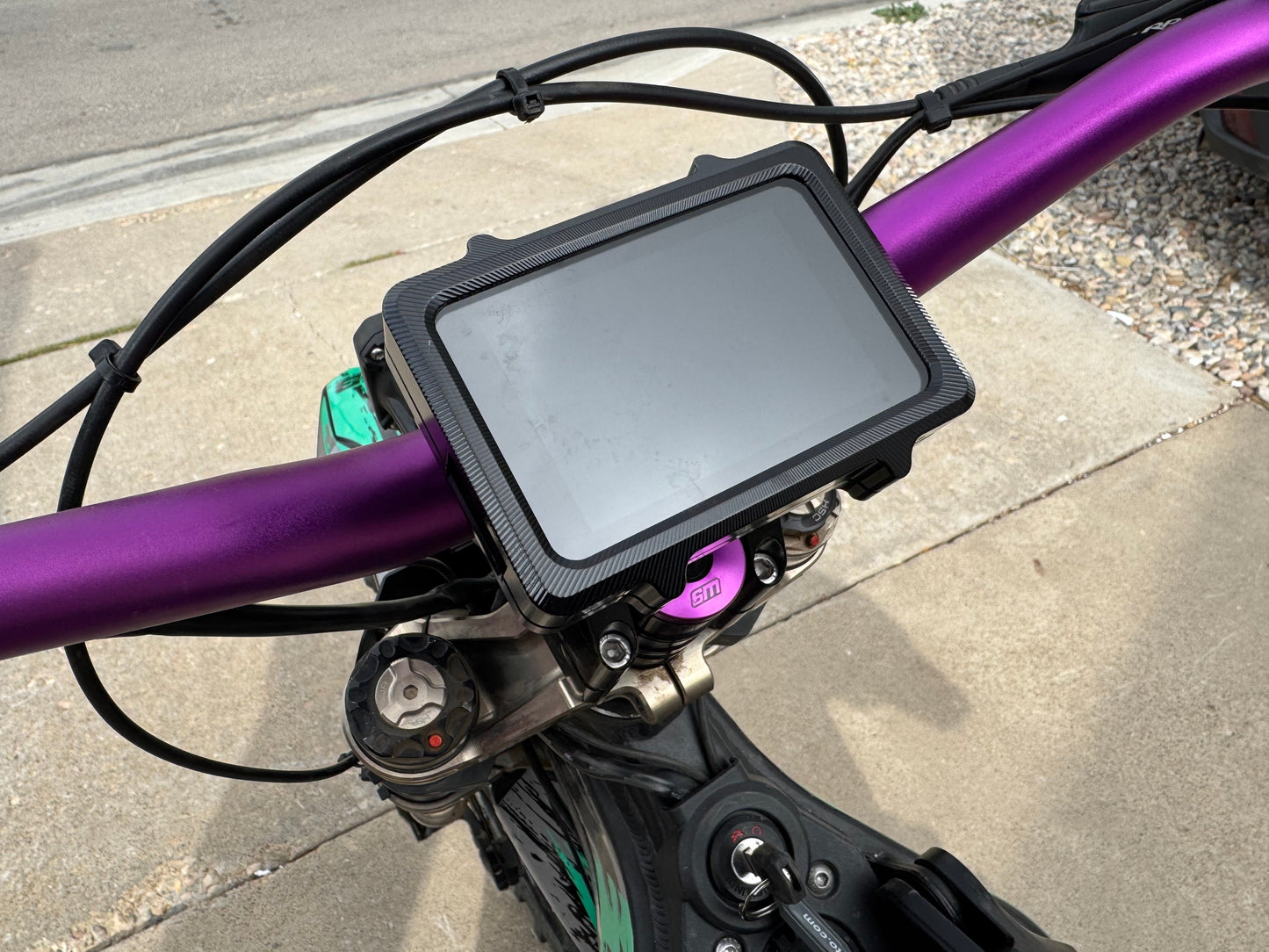 TB E-Ride Pro Display Protector and Mount - Howling Moto