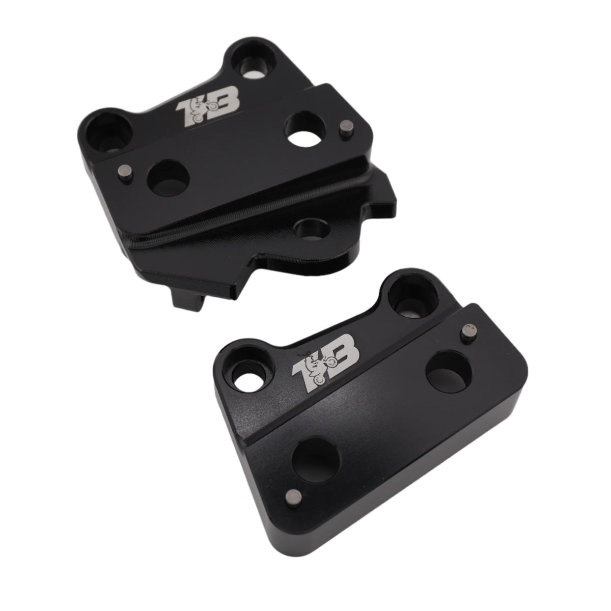 Black TB Talaria XXX peg hangers by TB Electric, showcasing durable plastic construction and sleek design for clothing organization.