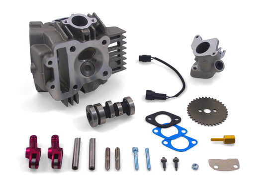 TB 143,165, & 178cc Race Head V2 and Intake Upgrade Kit - Howling Moto