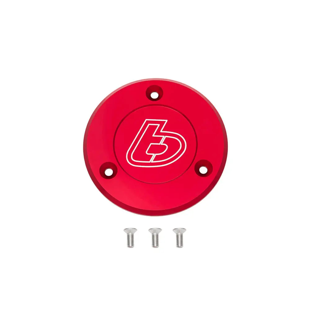 TB Billet Ignition Case Cover, Red – KLX110 - Howling Moto