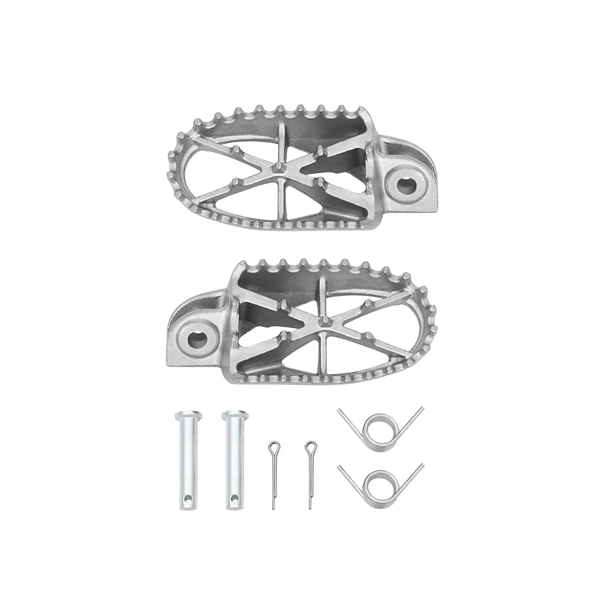 TBParts Footpeg Set, Large MX Style – XR50/70 CRF50/70/110 - Howling Moto