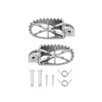 TBParts Footpeg Set, Large MX Style – XR50/70 CRF50/70/110 - Howling Moto