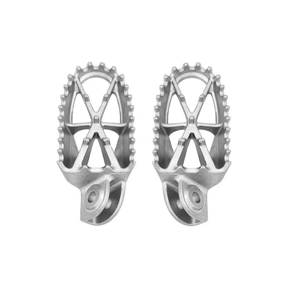 TBParts Footpeg Set, Large MX Style – XR50/70 CRF50/70/110 - Howling Moto