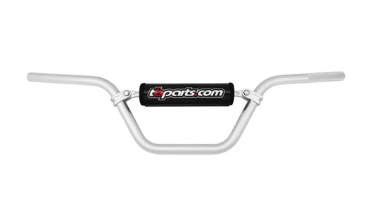 TB High Rise MX Handlebar, Silver – 7/8″ - Howling Moto