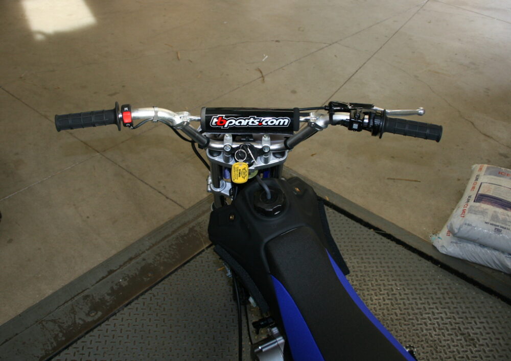 TB High Rise MX Handlebar, Silver – 7/8″ - Howling Moto
