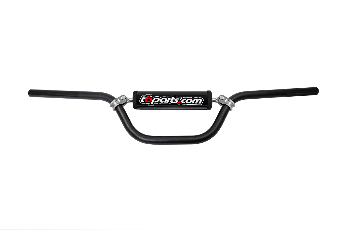 TB Mid Rise Handlebars, Black – 7/8″ - Howling Moto