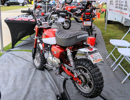 TB Monkey 125 Vintage Style Handlebars - Howling Moto