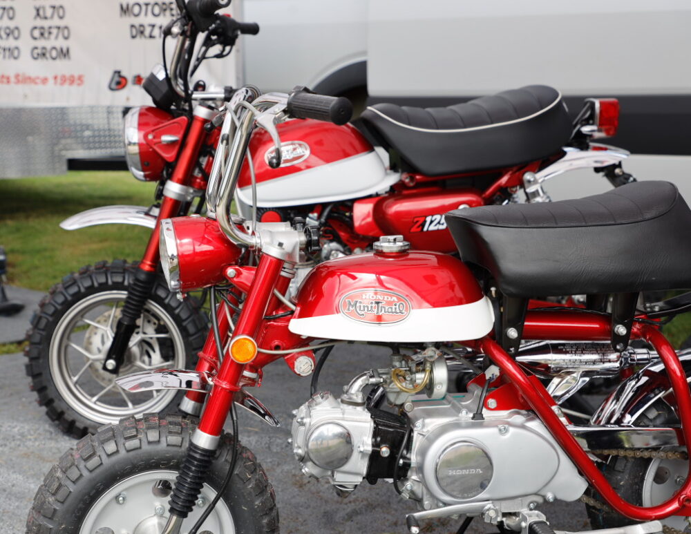 TB Monkey 125 Vintage Style Handlebars - Howling Moto