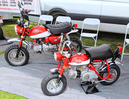 TB Monkey 125 Vintage Style Handlebars - Howling Moto