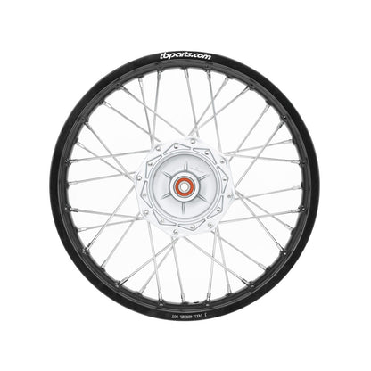 TB Front Wheel Assembly, HD Aluminum Rim, HD Spokes – All KLX110 - Howling Moto