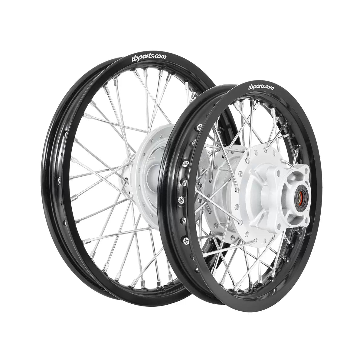 TB Wheel Assembly Set, HD Aluminum Rims, HD spokes – All CRF110 - Howling Moto