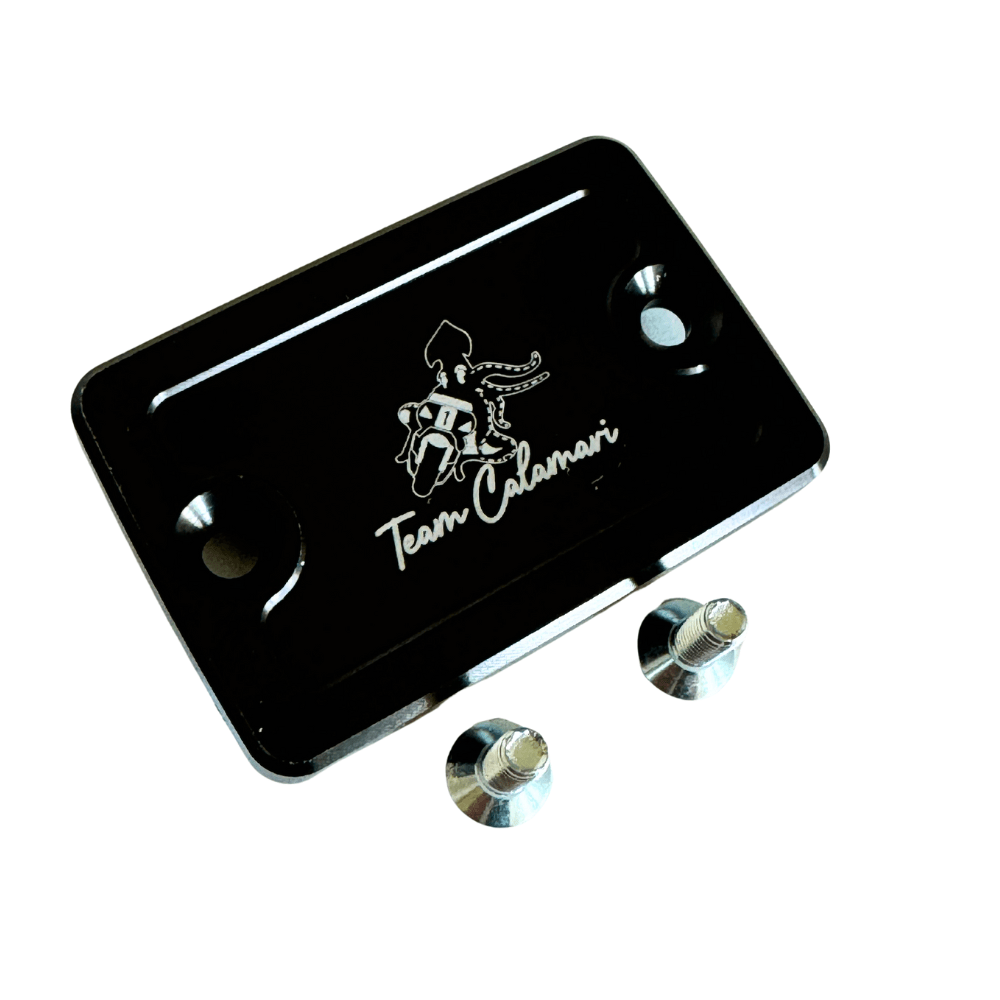 Team calamari billet master cylinder cap - Howling Moto