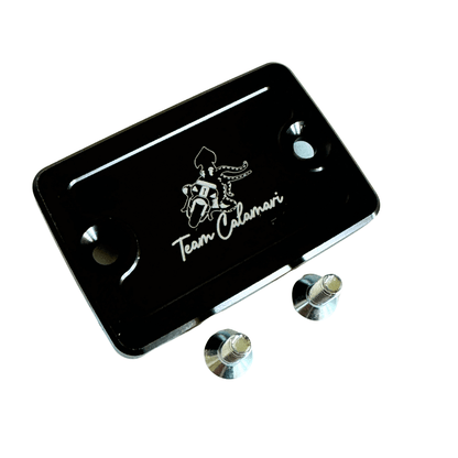 Team calamari billet master cylinder cap - Howling Moto
