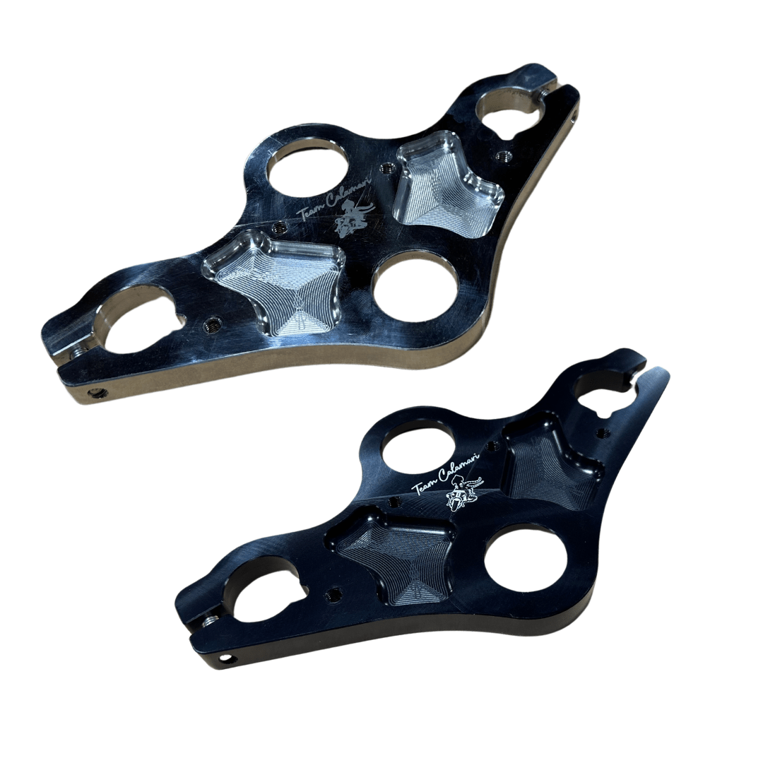 Team Calamari Billet top clamp - Howling Moto