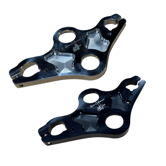 Team Calamari Billet top clamp - Howling Moto