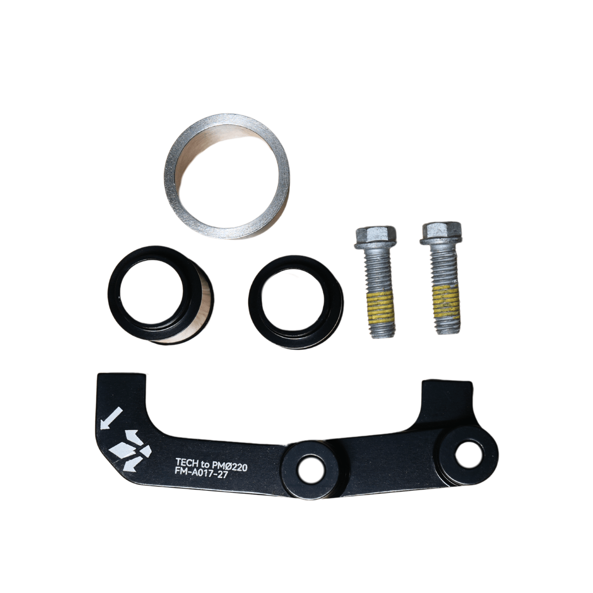 TECH Arctic Leopard XE Pro S and Pro S Enduro Brake Adapter with Headset Spacer