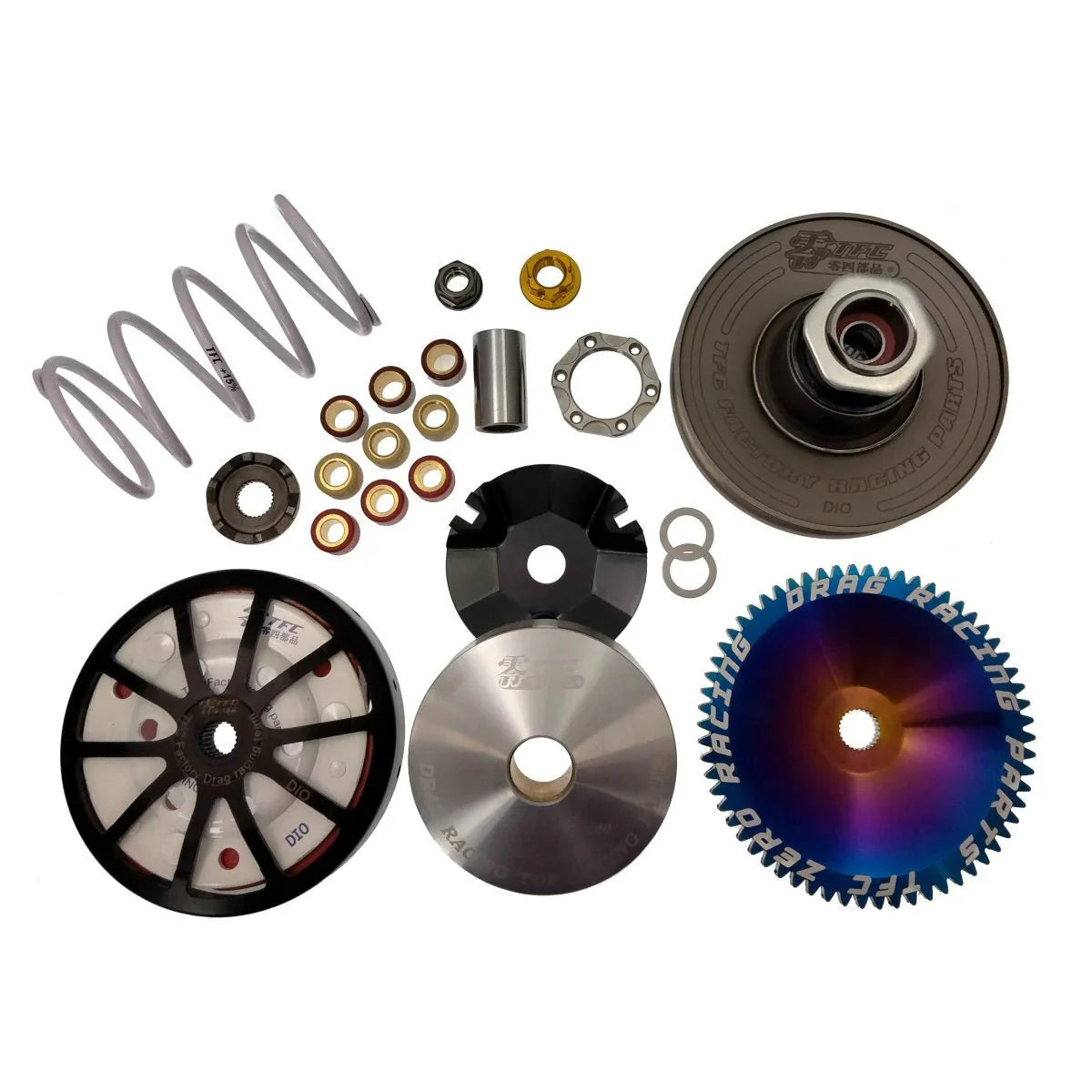 TFC Transmission kit - Honda elite / dio - Howling Moto
