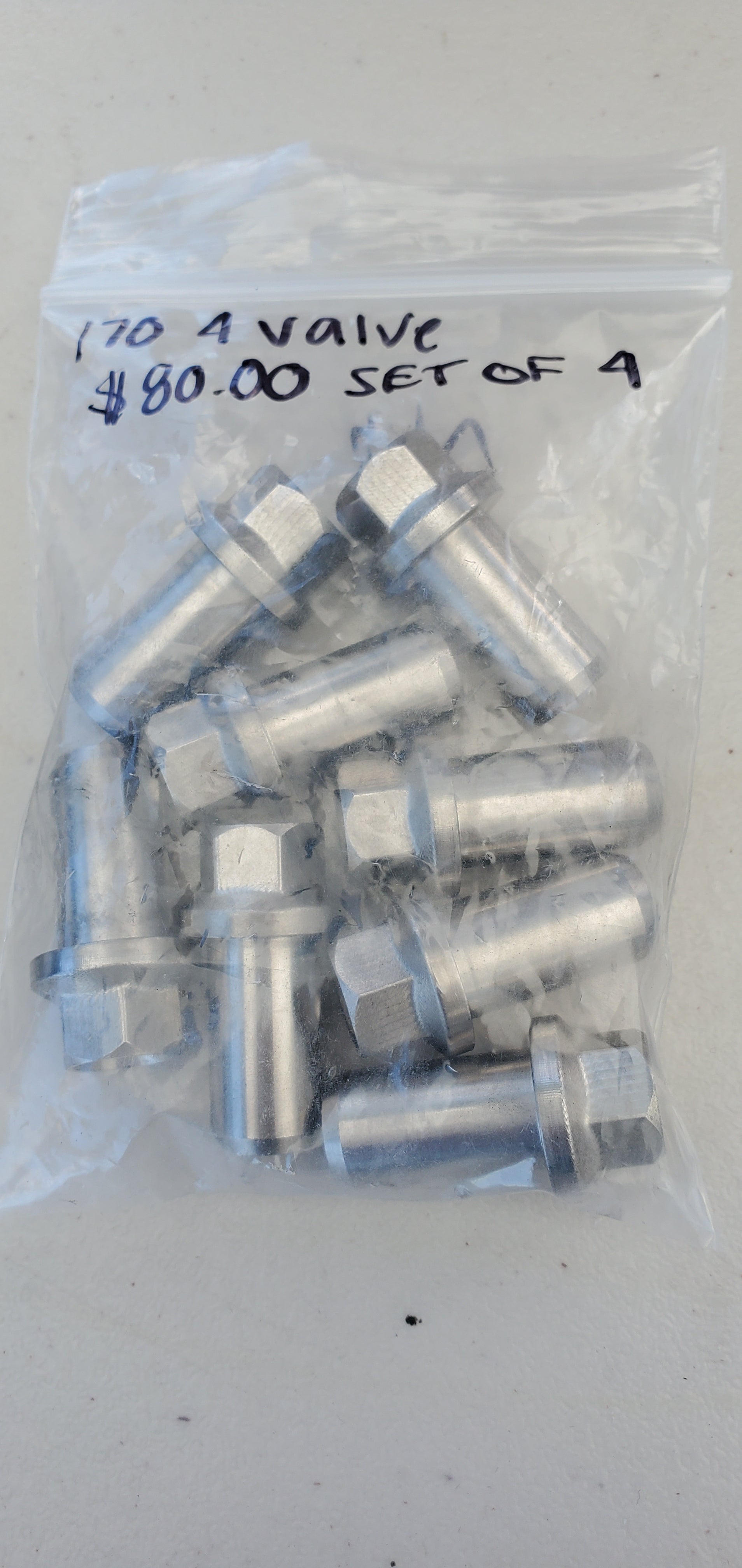 The Speed Shop Stainless Cylinder Head Nuts for Koso 170 big bore 2022+ Honda Grom / Monkey - Howling Moto