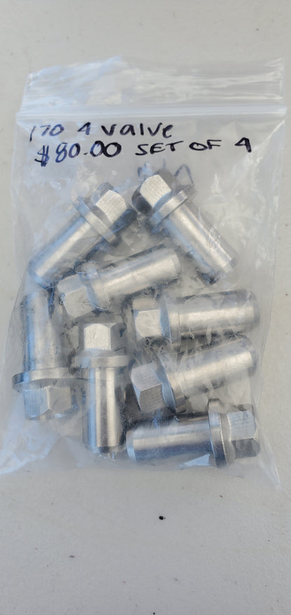 The Speed Shop Stainless Cylinder Head Nuts for Koso 170 big bore 2022+ Honda Grom / Monkey - Howling Moto