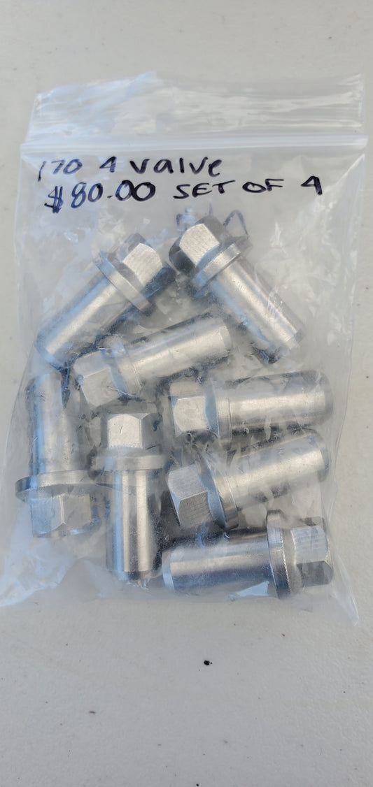 The Speed Shop Stainless Cylinder Head Nuts for Koso 170 big bore 2022+ Honda Grom / Monkey - Howling Moto