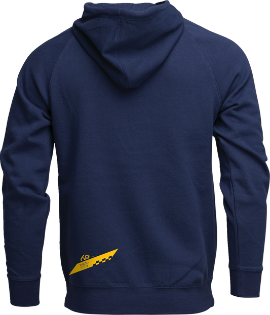 Navy THOR Brave Pullover Hoodie in 2XL featuring the THOR logo, made from soft fabric, casual style, and comfortable fit.