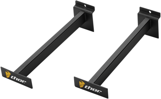 Pair of THOR display faceouts for retail presentation, designed for effective product showcasing and organization.