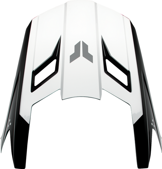 THOR Fleet Visor Kit Storm Black/White for Thor helmets, includes visor and mounting hardware, designed for Thor Fleet helmets.