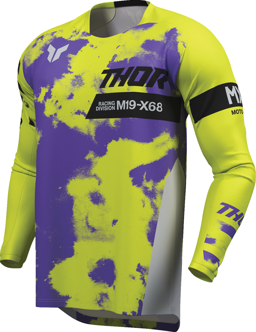 THOR, THOR Launchmode Bleach Jersey Gray/Acid Medium - 2910-8401
