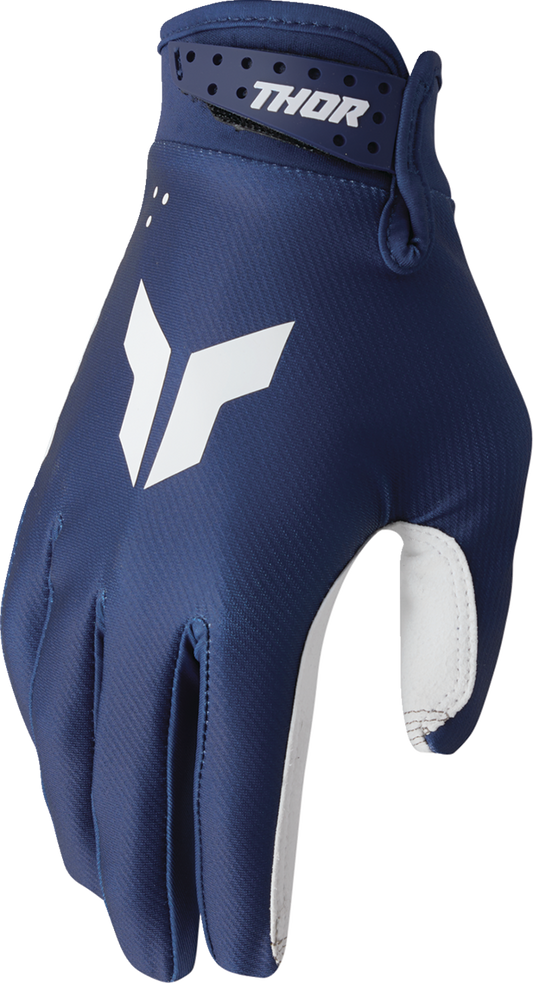 THOR, THOR Launchmode Gloves Navy - XS (Part Number 3330-8200)