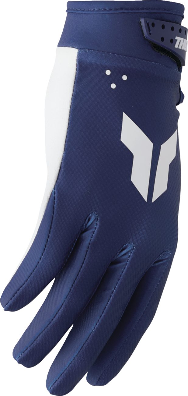 THOR, THOR Launchmode Gloves Navy - XS (Part Number 3330-8200)