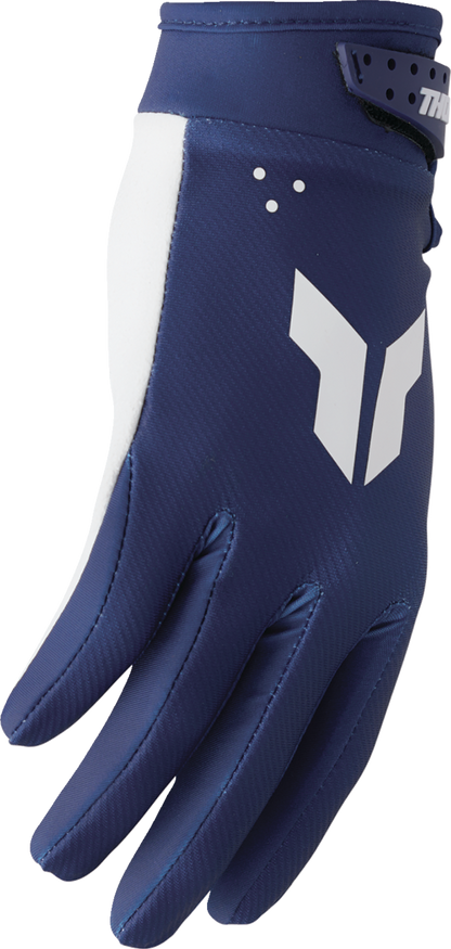 THOR, THOR Launchmode Gloves Navy - XS (Part Number 3330-8200)