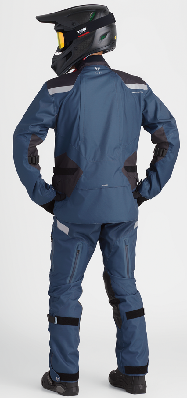 THOR Range Jacket in steel color, medium size, featuring durable fabric and functional design for outdoor activities.
