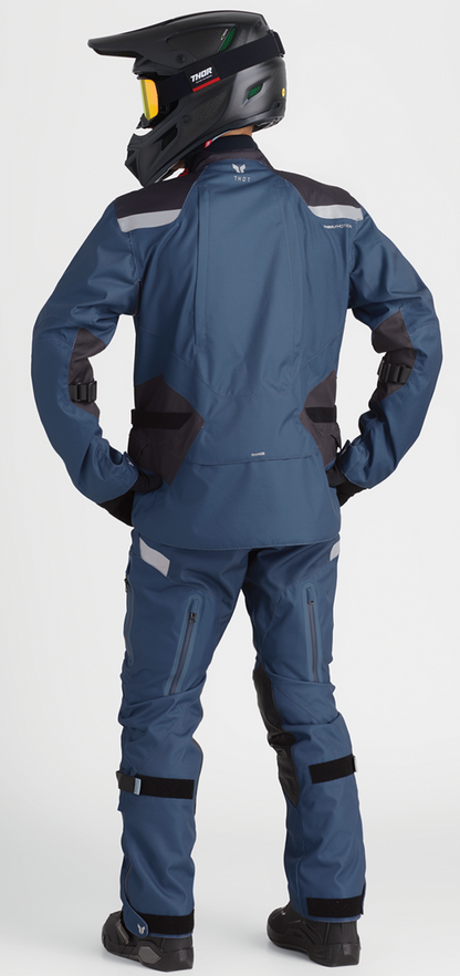 THOR Range Jacket in steel color, medium size, featuring durable fabric and functional design for outdoor activities.