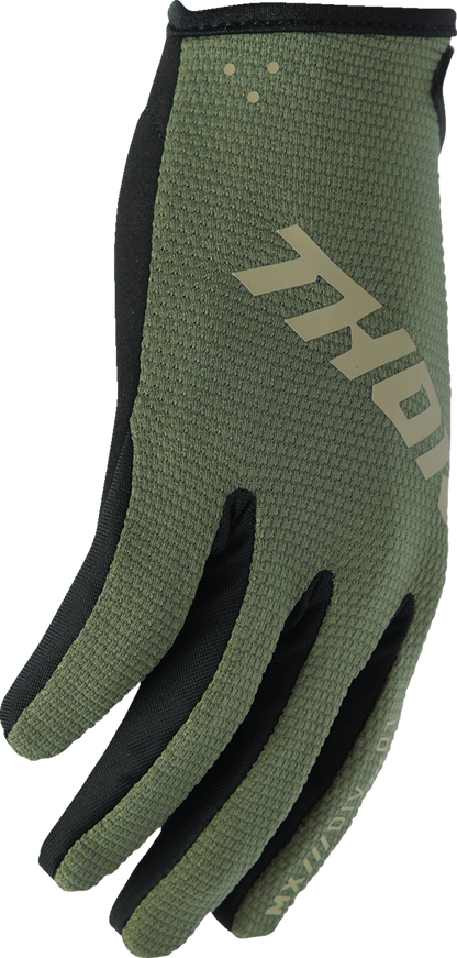 THOR, THOR Ridemode Static Gloves - Camo - XL (Part Number 3330-8353)