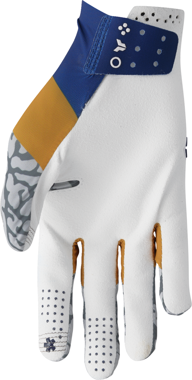 THOR, THOR Sportmode Bravo Gloves Navy/Copper Small - Part Number 3330-8237